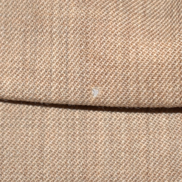 Pendleton Blazer Womens 14 Tan Neutral 100%  Wool 2 Button Jacket Light Academia - Picture 7 of 8